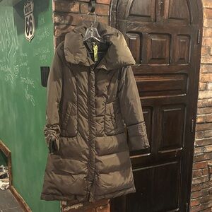 Soia & Kyo Women's Green Puffer Coat
